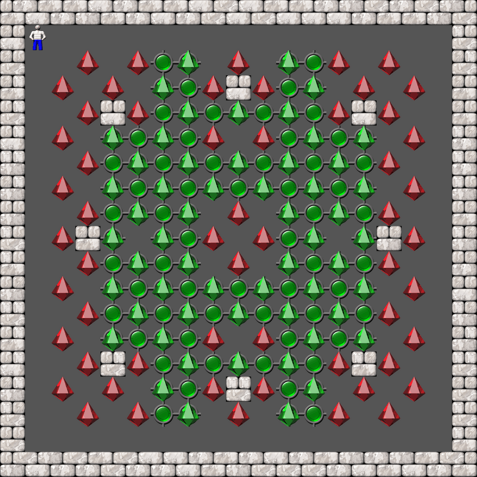 Сокобан Attrition 3 уровень 100